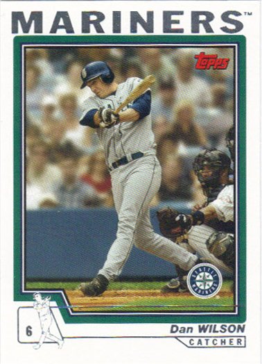 Dan Wilson 2004 Topps #558 Seattle Mariners Baseball Card