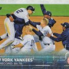 New York Yankees 2015 Topps #697 Baseball Team Card