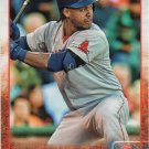 Hanley Ramirez 2015 Topps #626 Boston Red Sox Baseball Card