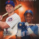 David Wright-Darryl Strawberry 2015 Topps 'Eclipsing History' #EH-10 New York Mets Baseball Card David Wright-Darryl Strawberry 2015 Topps 'Eclipsing History' #EH-10 New York Mets Baseball Card