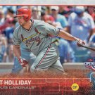 Matt Holliday 2015 Topps Opening Day #130 St. Louis Cardinals Baseball Card