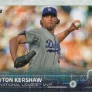 Clayton Kershaw 2015 Topps #545 Los Angeles Dodgers Baseball Card Clayton Kershaw 2015 Topps #545 Los Angeles Dodgers Baseball Card