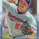 Anthony Swarzak 2015 Topps #128 Minnesota Twins Baseball Card
