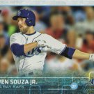Steven Souza Jr 2015 Topps Rookie #537 Tampa Bay Rays Baseball Card Steven Souza Jr 2015 Topps Rookie #537 Tampa Bay Rays Baseball Card