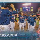 Minnesota Twins 2015 Topps #504 Baseball Team Card