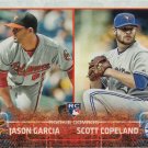 Jason Garcia-Scott Copeland 2015 Topps Update Rookie #US114 Baseball Card