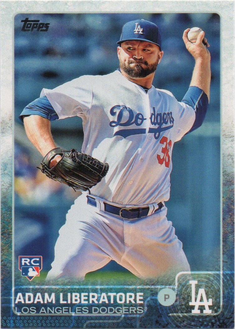 Adam Liberatore 2015 Topps Update Rookie US179 Los