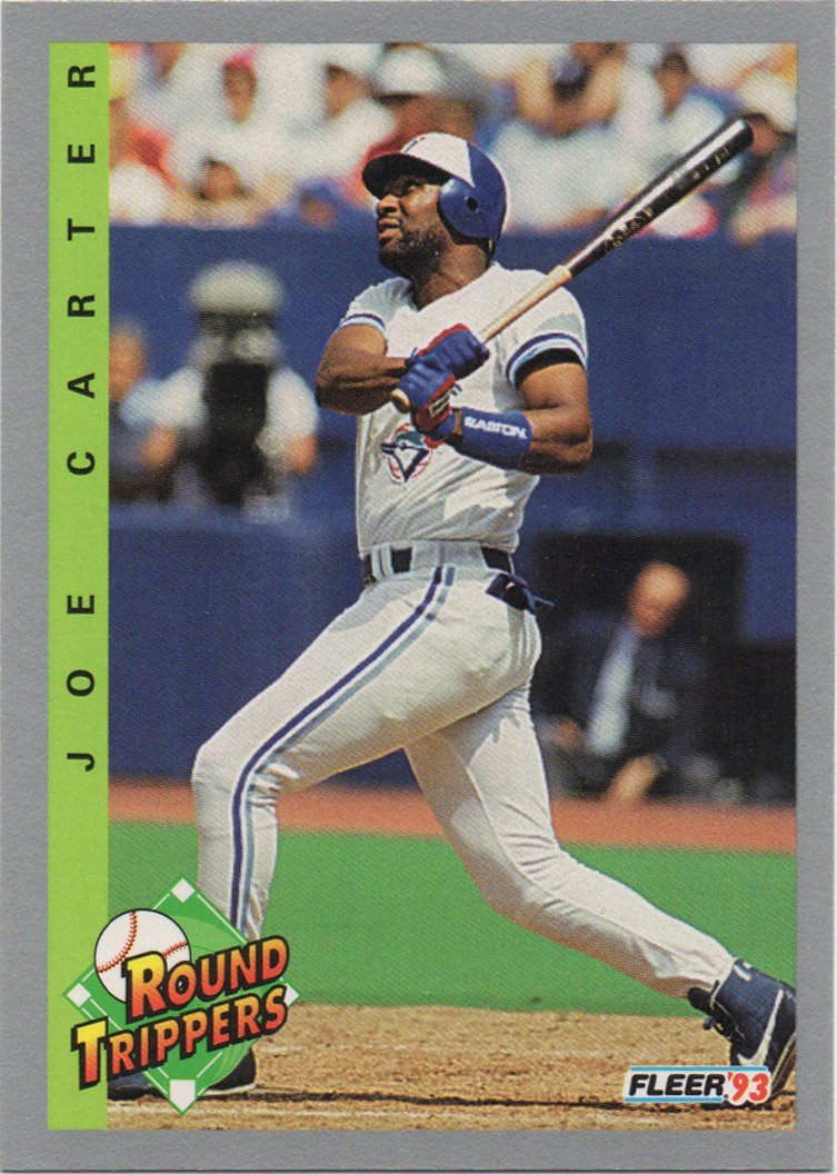 Joe Carter 1993 Fleer #713 Toronto Blue Jays Baseball Card