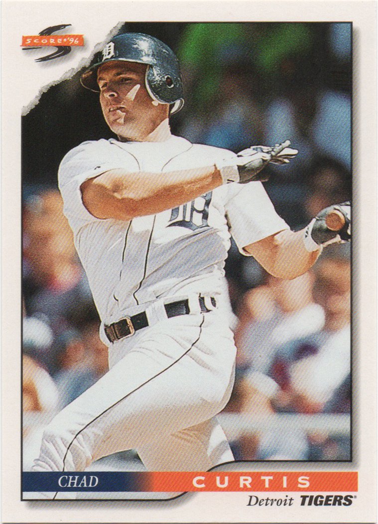 Chad Curtis 1996 Score #11 Detroit Tigers Baseball Card