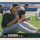 Jason Giambi 1997 Upper Deck Collector's Choice #184 Oakland Athletics Baseball Card