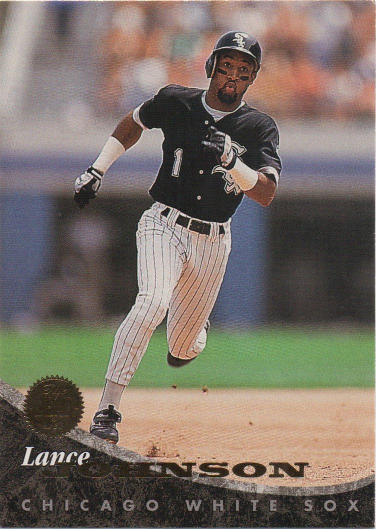  1993 Topps # 94 Lance Johnson Chicago White Sox (Baseball Card)  NM/MT White Sox : Collectibles & Fine Art