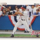 Mark Lemke 1992 Upper Deck #47 Atlanta Braves Baseball Card
