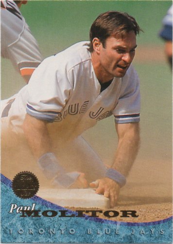 Paul Molitor 1994 Leaf #385 Toronto Blue Jays Baseball Card