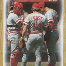 Cincinnati Reds 1987 Topps #281 Baseball Team Card Cincinnati Reds 1987 Topps #281 Baseball Team Card