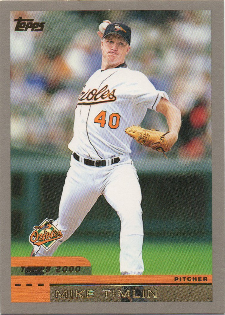 Mike Timlin 2000 Topps #333 Baltimore Orioles Baseball Card