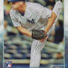 Branden Pinder 2015 Topps Update Rookie #US60 New York Yankees Baseball Card