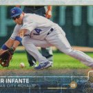 Omar Infante 2015 Topps #419 Kansas City Royals Baseball Card Omar Infante 2015 Topps #419 Kansas City Royals Baseball Card