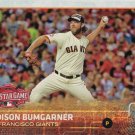 Madison Bumgarner 2015 Topps Update #US42 San Francisco Giants Baseball Card