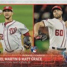 Rafael Martin-Matt Grace 2015 Topps Update Rookie #US59 Washington Nationals Baseball Card Rafael Martin-Matt Grace 2015 Topps Update Rookie #US59 Washington Nationals Baseball Card