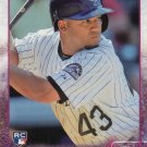 Rafael Ynoa 2015 Topps Rookie #695 Colorado Rockies Baseball Card