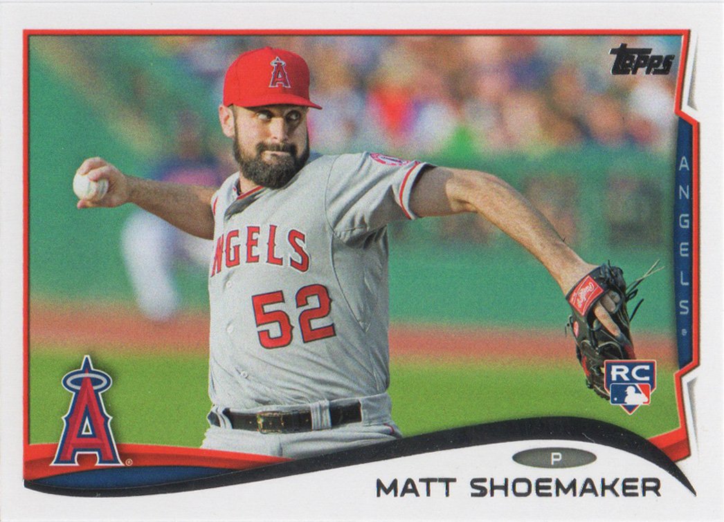 Matt Shoemaker 2014 Topps Update Rookie #US-268 Los Angeles Angels Baseball Card