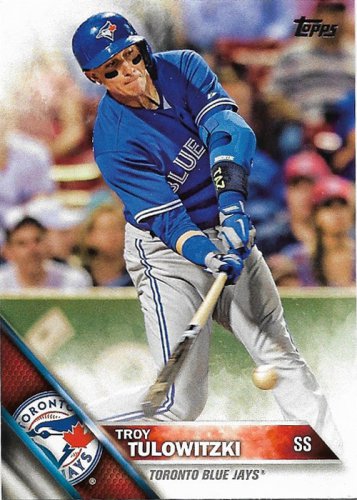 Troy Tulowitzki 2016 Topps #74 Toronto Blue Jays Baseball Card