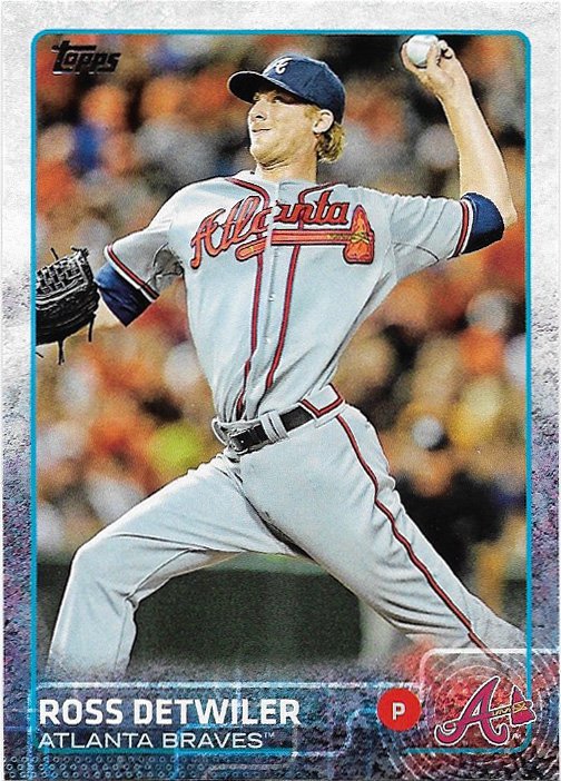 Ross Detwiler 2015 Topps Update #US75 Atlanta Braves Baseball Card