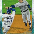 Brad Miller 2015 Topps Update #US7 Seattle Mariners Baseball Card