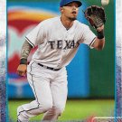 Rougned Odor 2015 Topps #491 Texas Rangers Baseball Card