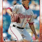 Felipe Rivero 2015 Topps Update Rookie #US231 Washington Nationals Baseball Card