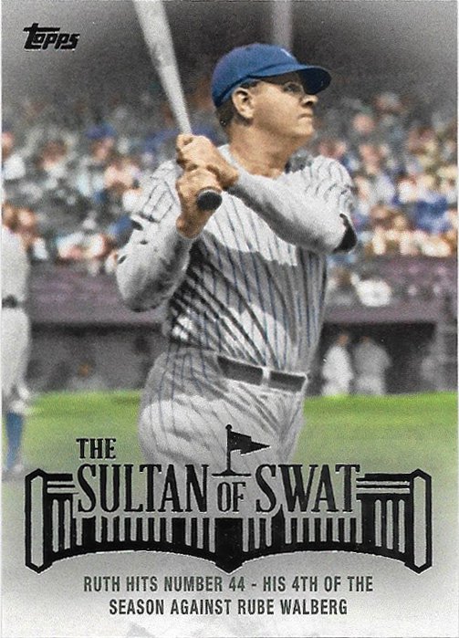 MLB Jersey NY Yankees- Babe Ruth The Sultan of Swat