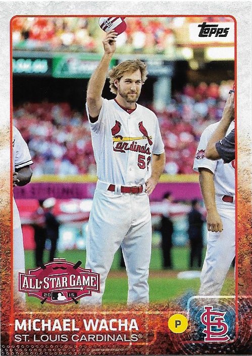 Michael Wacha 2015 Topps Update #US353 St. Louis Cardinals Baeball Card