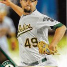 Edward Mujica 2016 Topps #330 Oakland Athletics Baseball Card