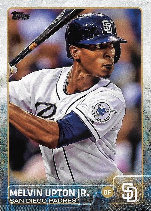 Melvin Upton Jr. 2015 Topps Update #US384 San Diego Padres Baseball Card
