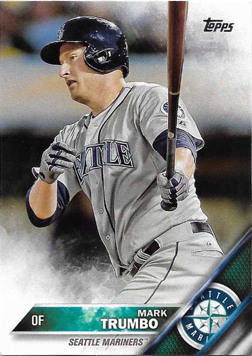 Mark Trumbo 2016 Topps #39 Seattle Mariners Baseball Card