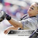 Nick Hundley 2016 Topps #289 Colorado Rockies Baseball Card
