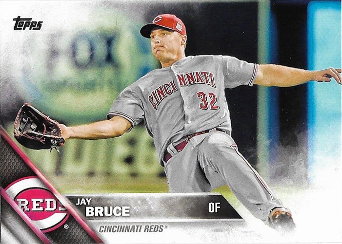 Jay Bruce 2016 Topps #199 Cincinnati Reds Baseball Card