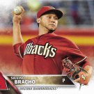 Silvino Bracho 2016 Topps Rookie #251 Arizona Diamondbacks Baseball Card