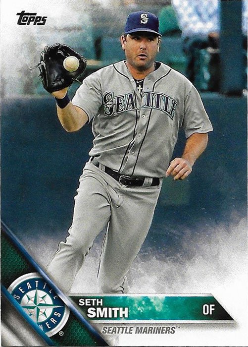 Seth Smith 2016 Topps #348 Seattle Mariners Baseball Card