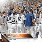 Detroit Tigers 2016 Topps #297 Baseball Team Card