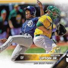 Melvin Upton Jr. 2016 Topps #124 San Diego Padres Baseball Card