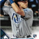 Richie Shaffer 2016 Topps Rookie #3 Tampa Bay Rays Baseball Card