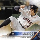 George Springer 2016 Topps #53 Houston Astros Baseball Card