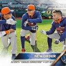 Carlos Gomez-Carlos Correa-Jose Altuve 2016 Topps #170 Houston Astros Baseball Card