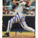 AUTOGRAPH: Jim Leyritz 1995 Topps #450 New York Yankees Baseball Card