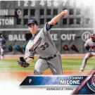 Tommy Milone 2016 Topps #624 Minnesota Twins Baseball Card