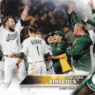 Oakland Athletics 2016 Topps #198 Baseball Team Card