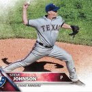 Steve Johnson 2016 Topps #516 Texas Rangers Baseball Card