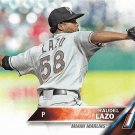 Raudel Lazo 2016 Topps Rookie #436 Miami Marlins Baseball Card