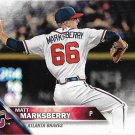 Matt Marksberry 2016 Topps Rookie #436 Atlanta Braves Baseball Card